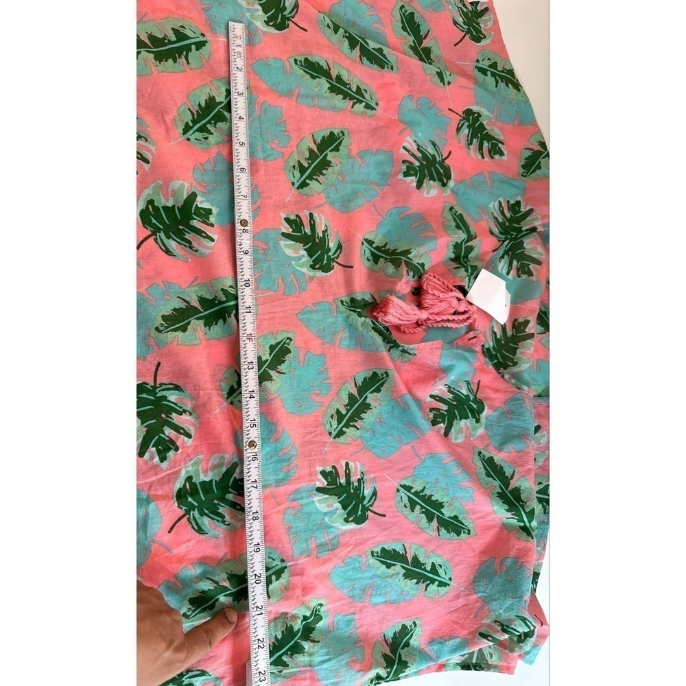 J. Crew Tropical Fringed Tunic Top - Picture 11 of 11